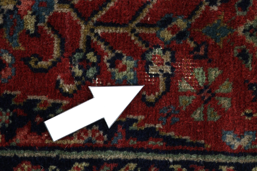 Tabriz - Antique Perser Teppich 357x276 - Abbildung 8