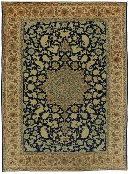 Isfahan - Antique Perser Teppich 395x290