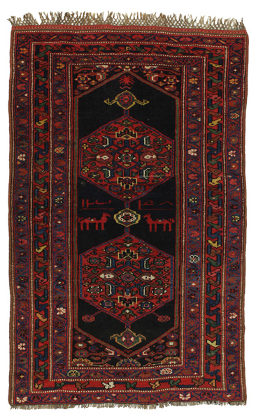 Qashqai - Antique Perser Teppich 203x127