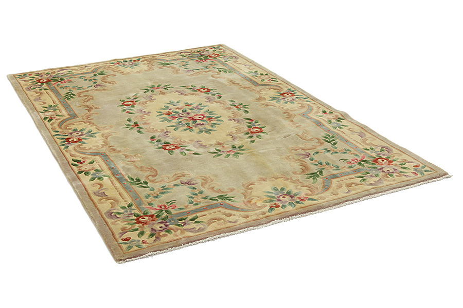 Khotan - China Chinesischer Teppich 275x182 - Abbildung 1
