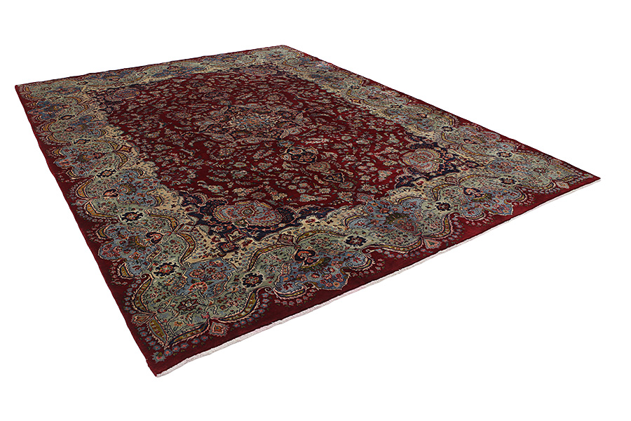 Kirman - Lavar Perser Teppich 384x300 - Abbildung 1