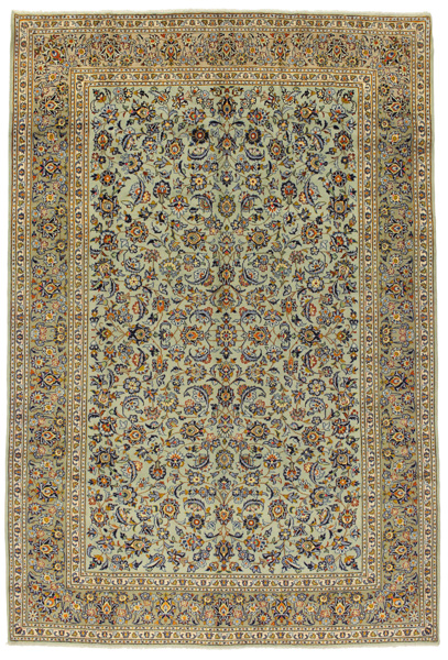 Keshan Perser Teppich 386x262