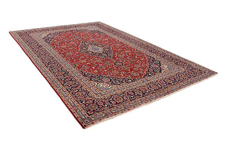 Keshan Perser Teppich 365x246 - Abbildung 1
