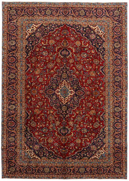 Keshan Perser Teppich 388x272