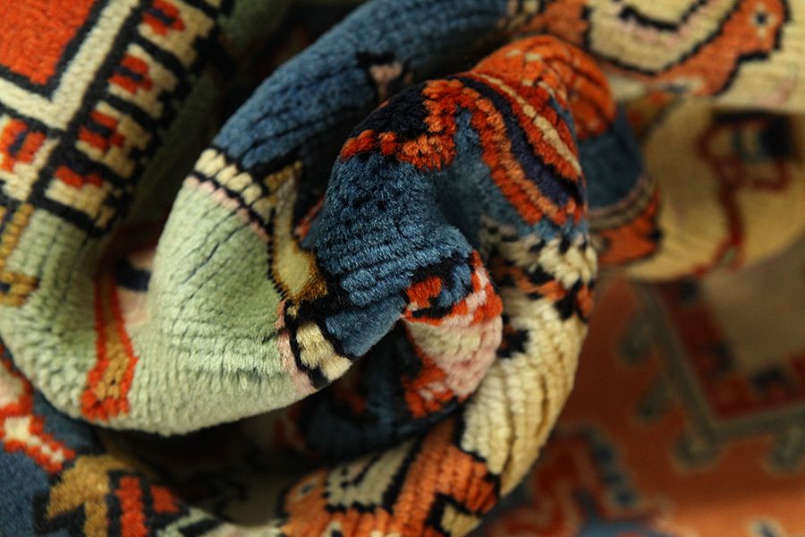 Senneh - Kurdi Perser Teppich 370x265 - Abbildung 6