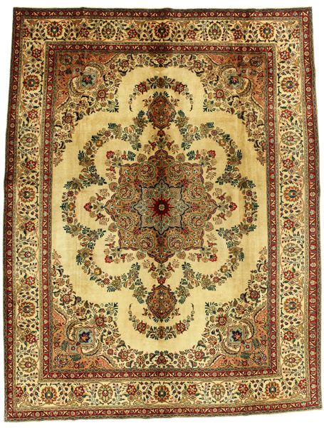 Kirman - Lavar Perser Teppich 388x294
