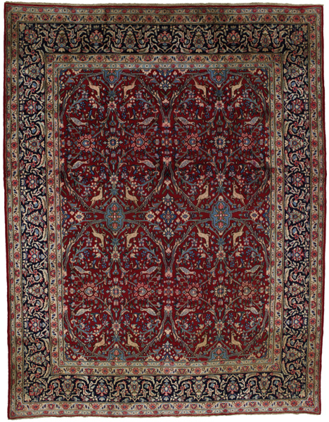 Isfahan Perser Teppich 367x286