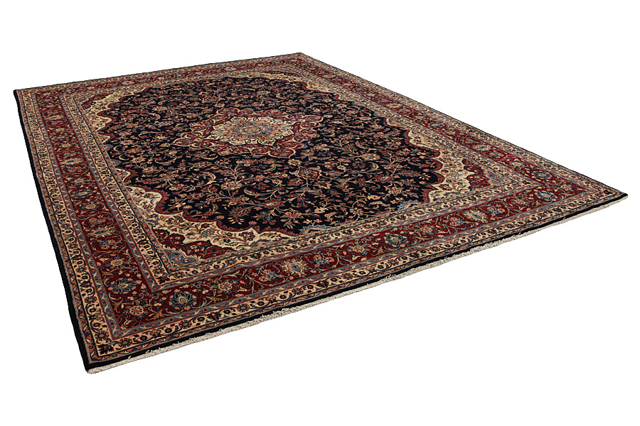 Keshan Perser Teppich 413x307 - Abbildung 1