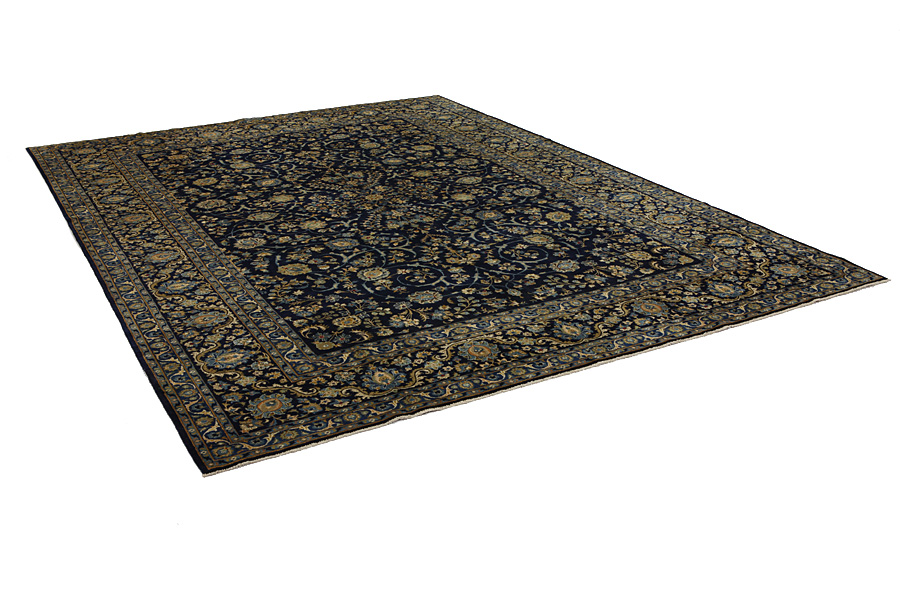 Keshan Perser Teppich 381x280 - Abbildung 1