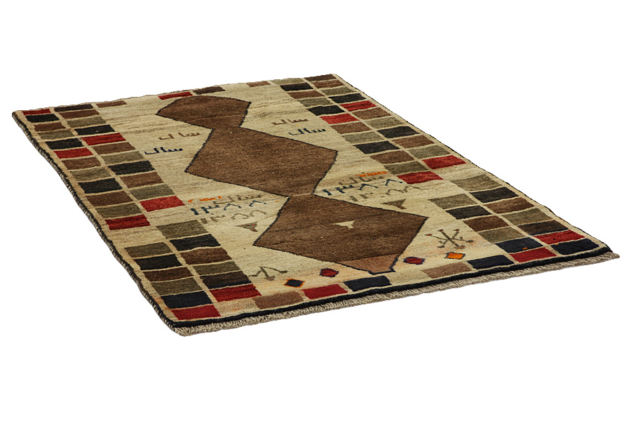 Gabbeh - Qashqai Perser Teppich 170x114 - Abbildung 1