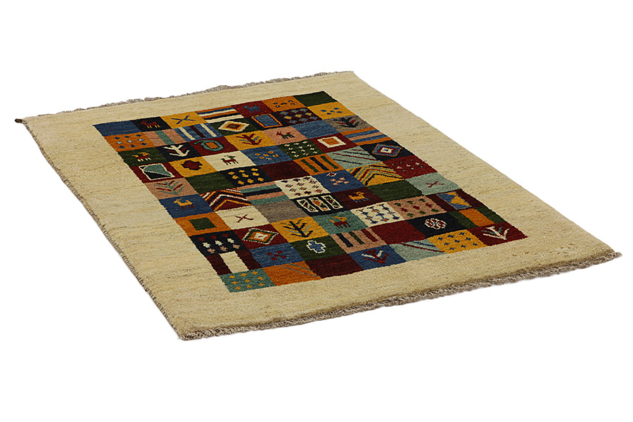 Gabbeh - Bakhtiari Perser Teppich 153x109 - Abbildung 1