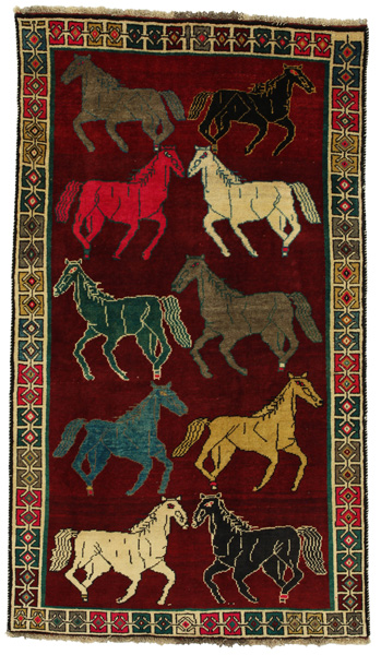 Gabbeh - Qashqai Perser Teppich 223x129
