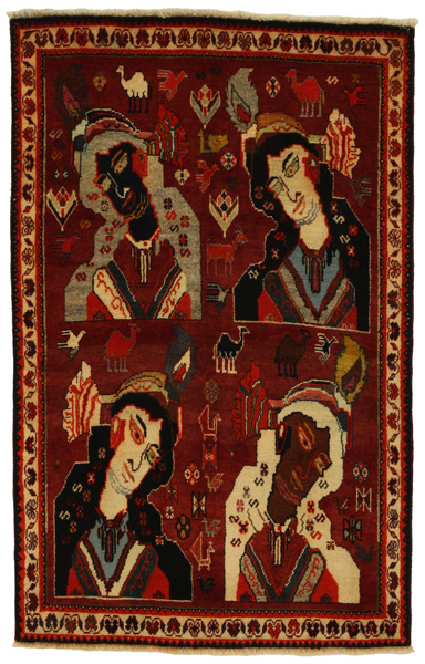 Gabbeh - Qashqai Perser Teppich 146x94