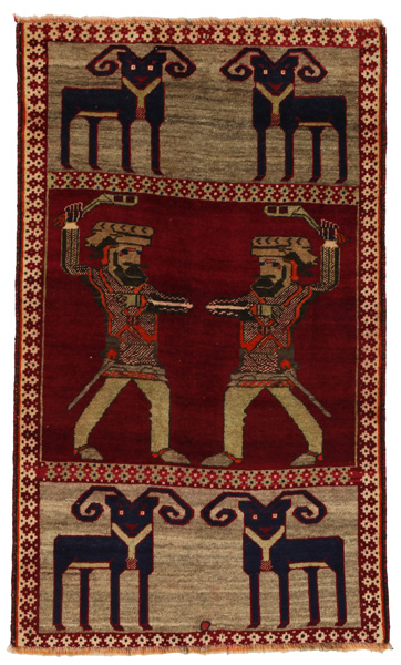 Gabbeh - Qashqai Perser Teppich 156x92