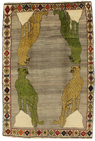 Gabbeh - Qashqai Perser Teppich 225x150