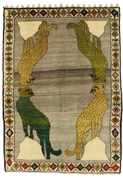 Gabbeh - Qashqai Perser Teppich 217x154