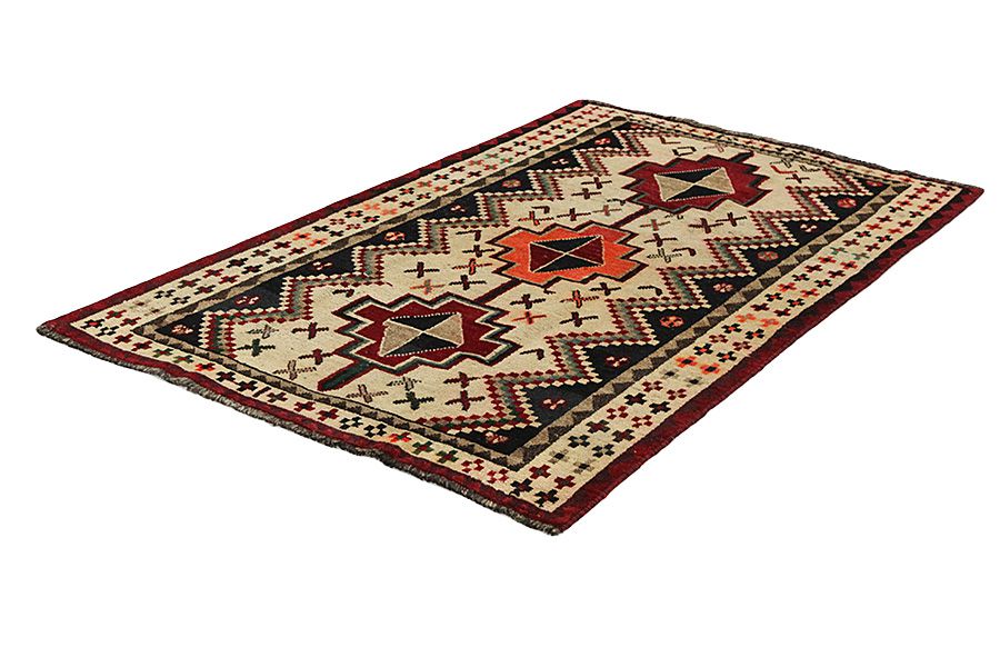 Qashqai - Gabbeh Perser Teppich 217x135 - Abbildung 2