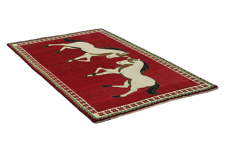Gabbeh - Qashqai Perser Teppich 185x120 - Abbildung 1
