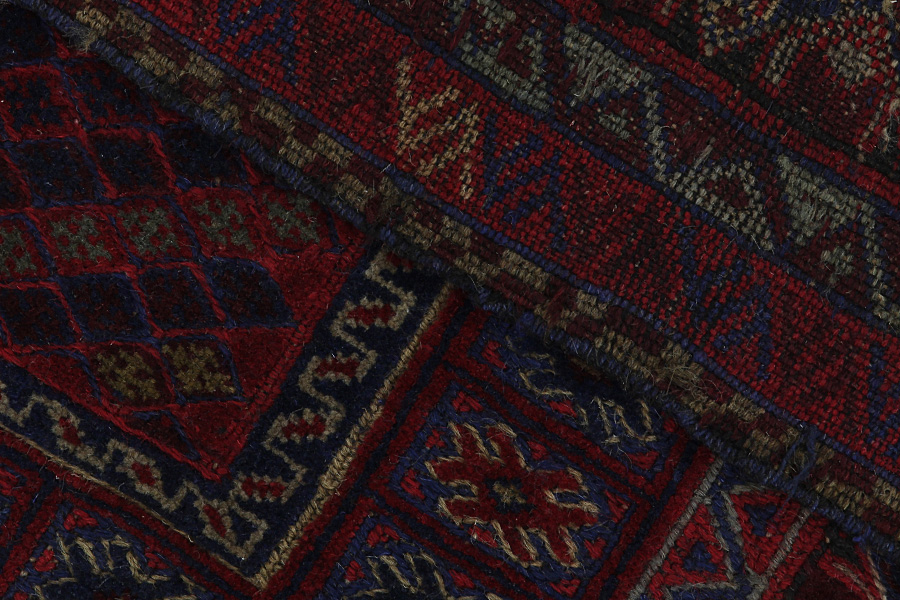 Kelim - Teppich - Turkaman 120x120 - Abbildung 5