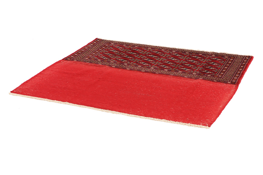 Yomut - Buchara Perser Teppich 129x132 - Abbildung 2