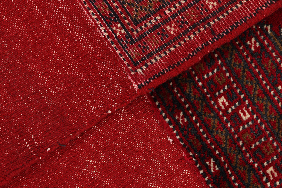 Yomut - Buchara Perser Teppich 125x135 - Abbildung 4
