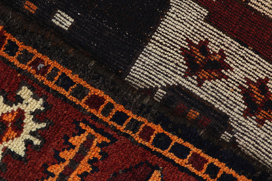 Bakhtiari - Gabbeh Perser Teppich 344x127 - Abbildung 5