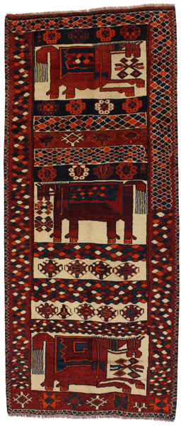Bakhtiari - Qashqai Perser Teppich 298x126