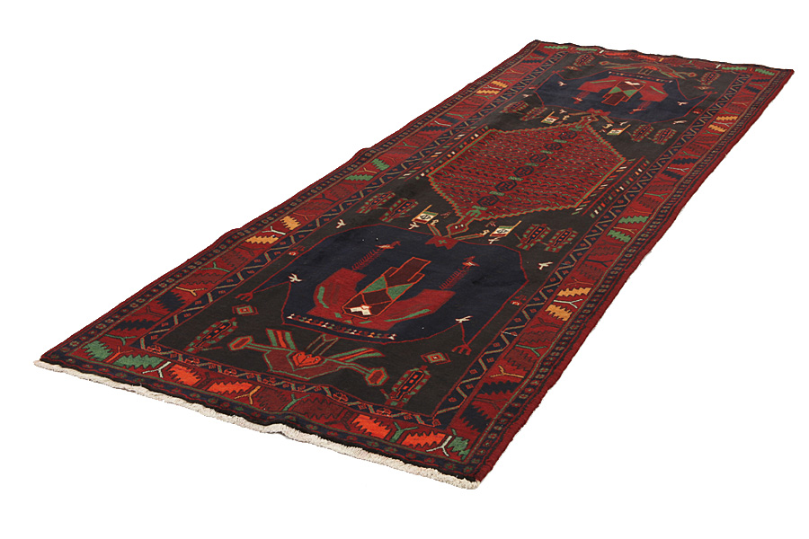 Senneh - Kurdi Perser Teppich 387x139 - Abbildung 2