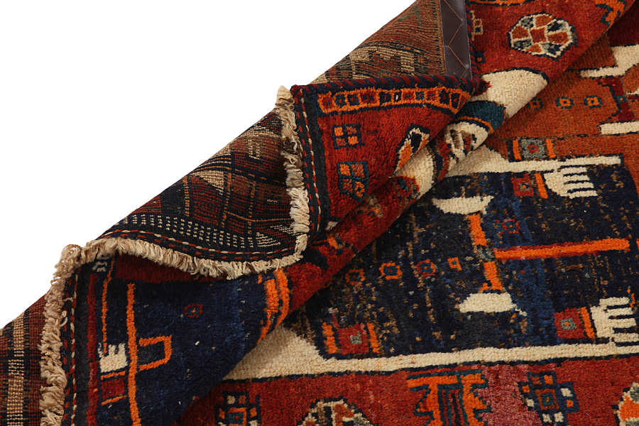 Bakhtiari - Qashqai Perser Teppich 477x128 - Abbildung 4