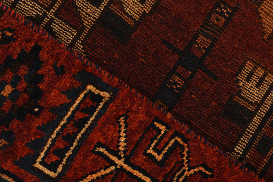 Bakhtiari - Qashqai Perser Teppich 374x117 - Abbildung 5