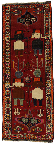 Bakhtiari - Qashqai Perser Teppich 372x137