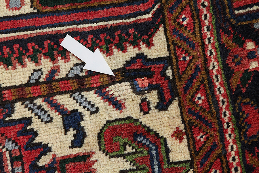 Heriz - Azari Perser Teppich 285x198 - Abbildung 8