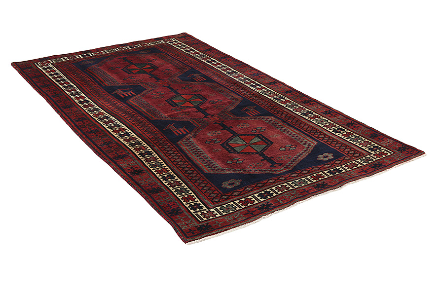 Afshar - Sirjan Perser Teppich 236x135 - Abbildung 1