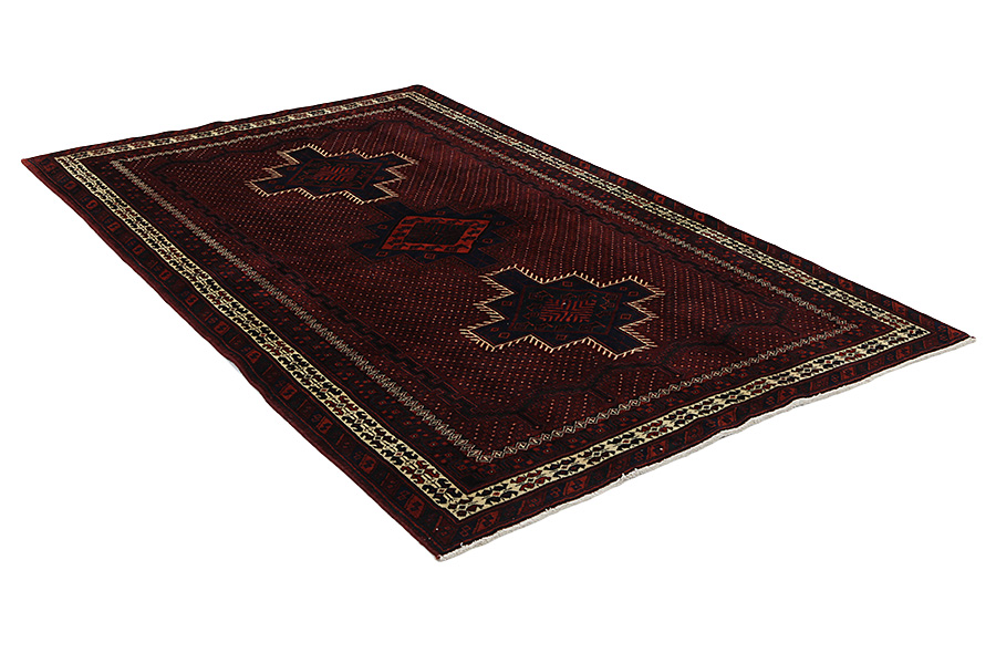 Afshar - Sirjan Perser Teppich 258x156 - Abbildung 1