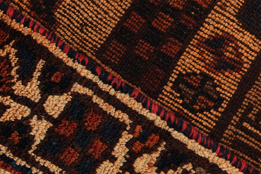 Bakhtiari - Qashqai Perser Teppich 423x128 - Abbildung 5