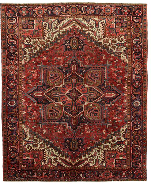 Heriz - Antique Perser Teppich 344x280