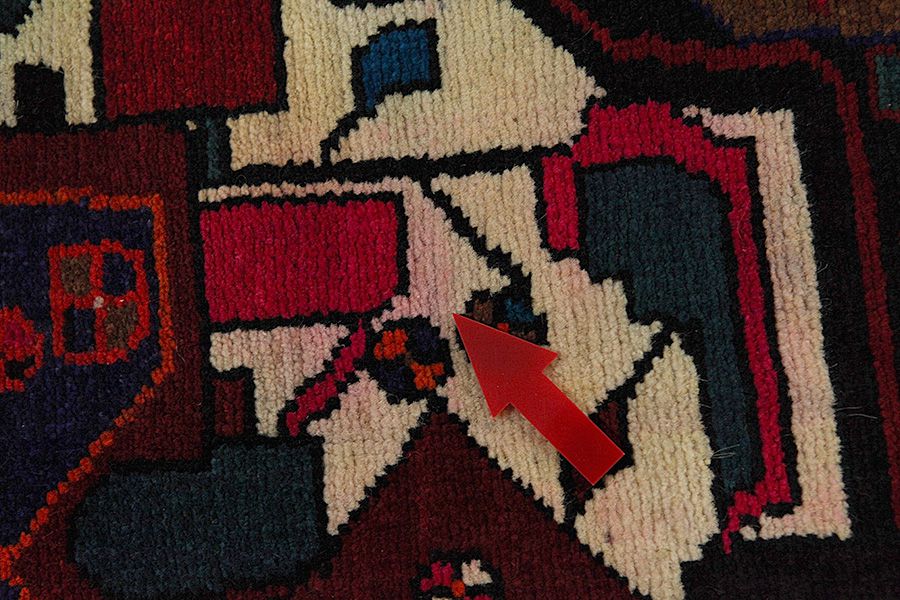 Nahavand - old Perser Teppich 286x150 - Abbildung 8