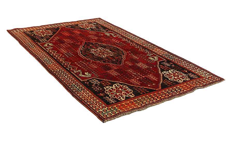 Qashqai - Shiraz Perser Teppich 243x154 - Abbildung 1