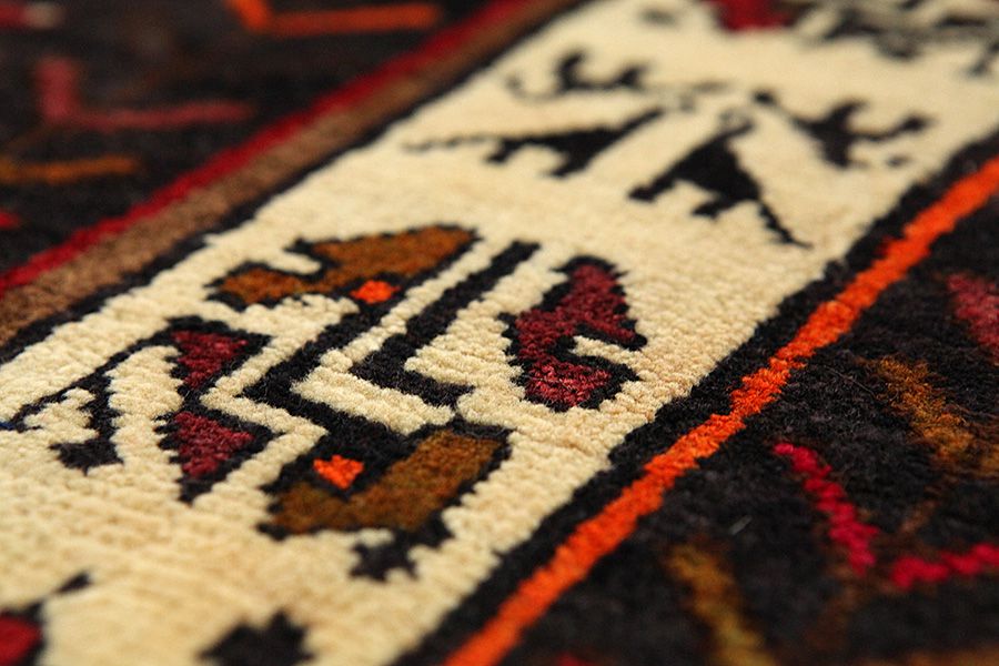 Senneh - Kurdi Perser Teppich 315x150 - Abbildung 8