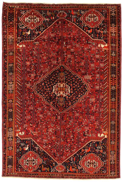 Qashqai - Shiraz Perser Teppich 295x198