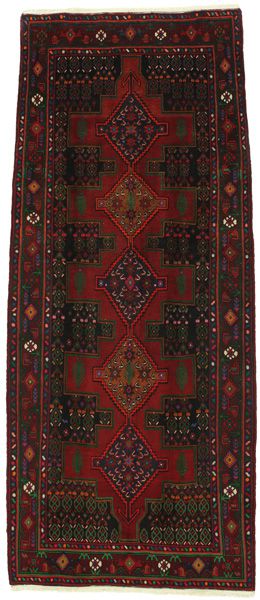 Senneh - Kurdi Perser Teppich 355x143