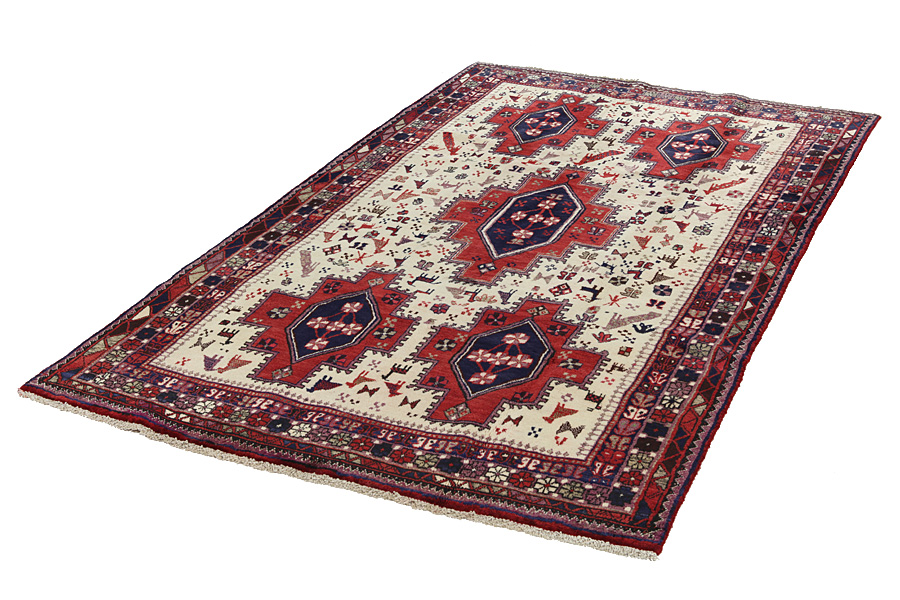Afshar - Sirjan Perser Teppich 247x148 - Abbildung 2