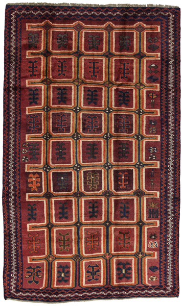Gabbeh - Bakhtiari Perser Teppich 230x139
