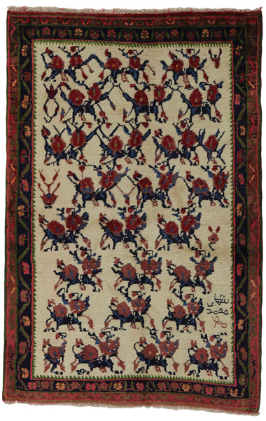 Afshar - Sirjan Perser Teppich 154x100