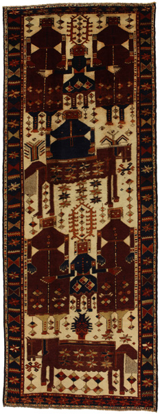 Bakhtiari - Qashqai Perser Teppich 431x163