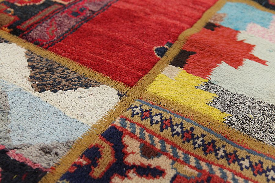 Patchwork Perser Teppich 205x144 - Abbildung 8