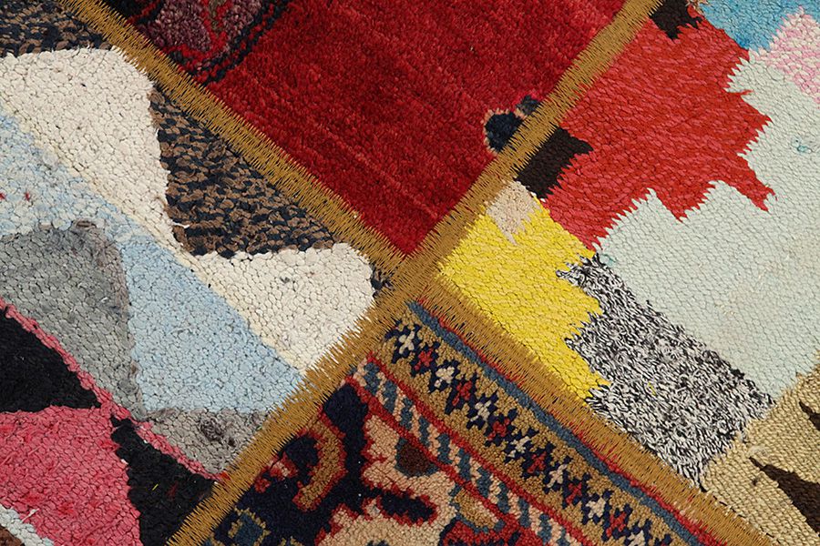 Patchwork Perser Teppich 205x144 - Abbildung 9