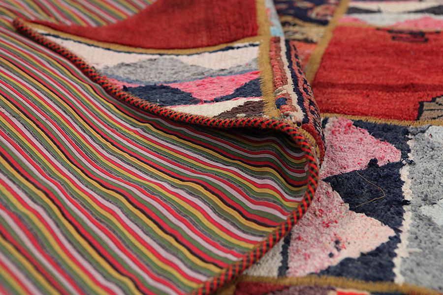 Patchwork Perser Teppich 216x148 - Abbildung 3