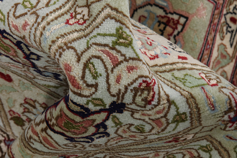 Tabriz Perser Teppich 206x200 - Abbildung 13