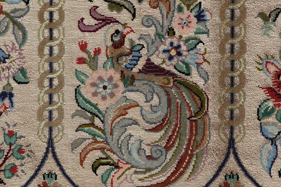 Isfahan Perser Teppich 212x147 - Abbildung 8